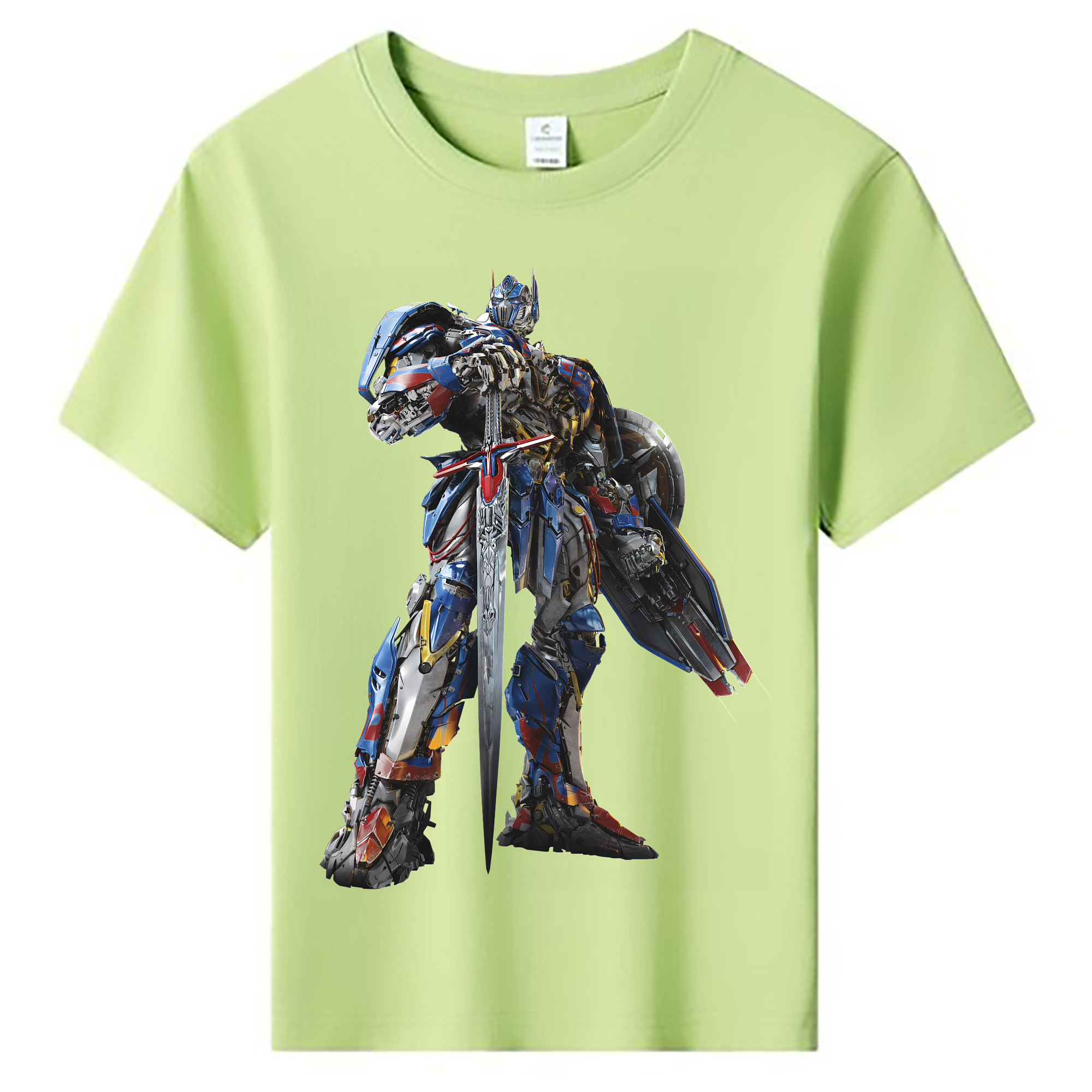 （画像用） Transformers トランスフォーマー 綿100％キッズTシャツ（フロントプリント）